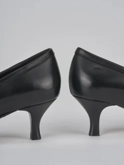 Décolleté tacco 5cm pelle nero