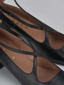 Décolleté tacco 5cm pelle nero