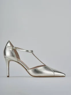 Décolleté tacco 7cm pelle oro