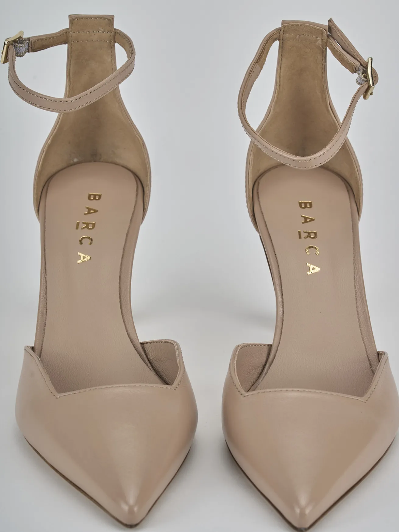 Décolleté tacco 8cm pelle rosa