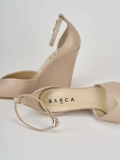 Décolleté tacco 11cm pelle rosa