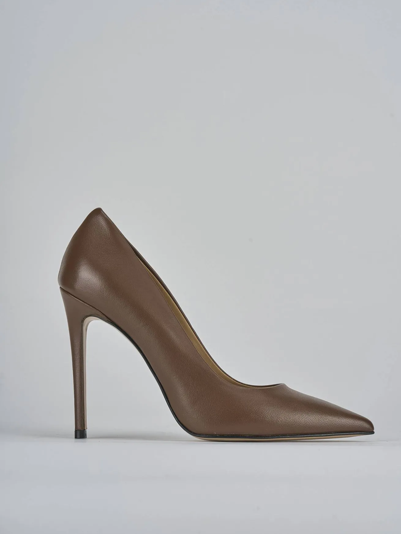 Décolleté tacco 10cm pelle testa