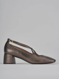 Décolleté tacco 5cm pelle testa