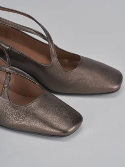 Décolleté tacco 5cm pelle testa