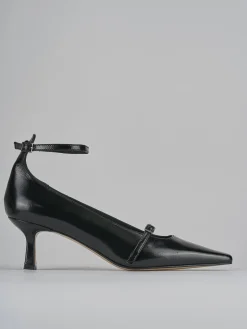 Décolleté tacco 5cm vernice nero