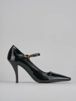 Décolleté tacco 9cm vernice nero