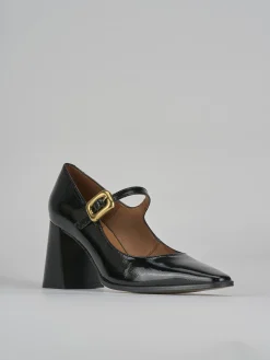 Décolleté tacco 7cm vernice nero