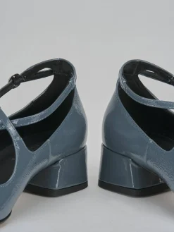 Décolleté tacco 4cm vernice jeans