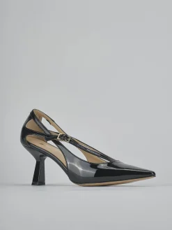 Décolleté tacco 7cm vernice nero