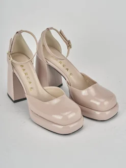 Décolleté tacco 11cm vernice rosa