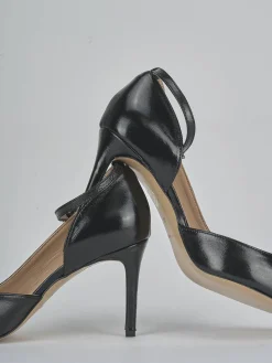 Décolleté tacco 7cm vernice nero