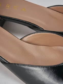 Décolleté tacco 3cm vernice nero