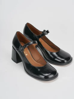 Décolleté tacco 8cm vernice nero