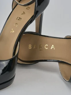 Décolleté tacco 11cm vernice nero