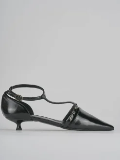 Décolleté tacco 3cm vernice nero