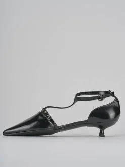 Décolleté tacco 3cm vernice nero