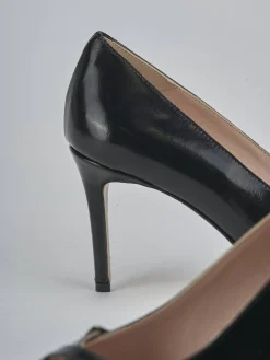 Décolleté tacco 7cm vernice nero