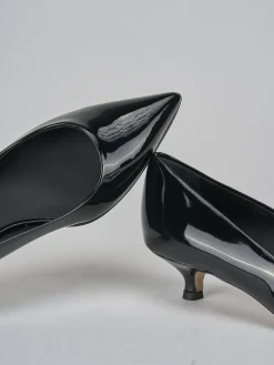 Décolleté tacco 3cm vernice nero