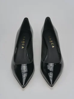 Décolleté tacco 3cm vernice nero