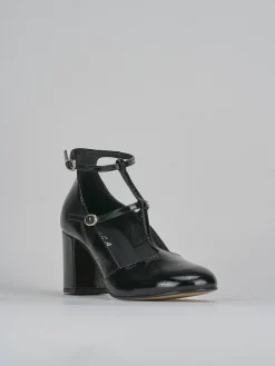 Décolleté tacco 8cm vernice nero