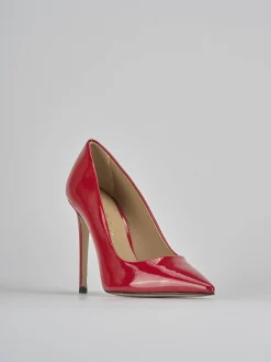 Décolleté tacco 10cm vernice rosso
