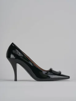 Décolleté tacco 9cm vernice nero