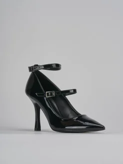 Décolleté tacco 9cm vernice nero