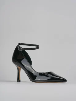 Décolleté tacco 7cm vernice nero