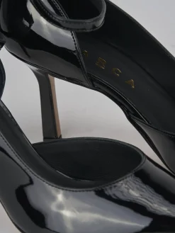 Décolleté tacco 7cm vernice nero