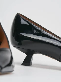 Décolleté tacco 3cm vernice nero