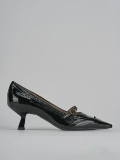 Décolleté tacco 6cm vernice nero