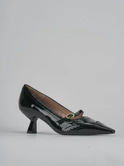 Décolleté tacco 6cm vernice nero