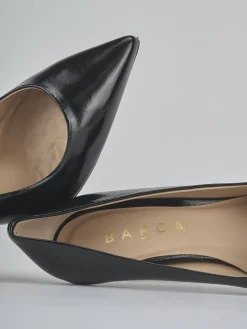 Décolleté tacco 10cm vernice nero