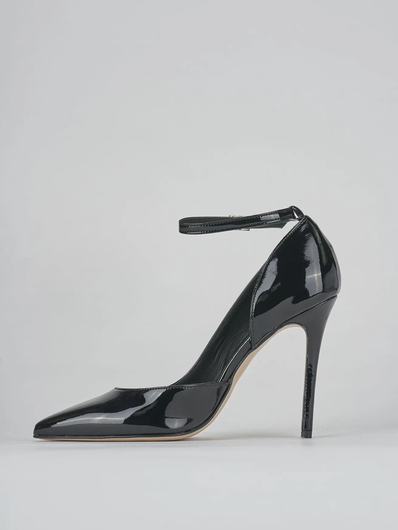 Décolleté tacco 9cm vernice nero