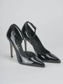 Décolleté tacco 9cm vernice nero