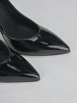 Décolleté tacco 9cm vernice nero