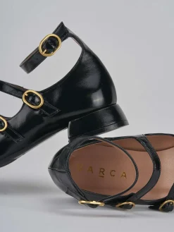 Décolleté tacco 3cm vernice nero