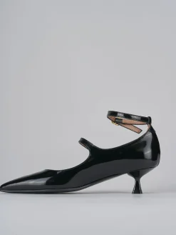 Décolleté tacco 5cm vernice nero