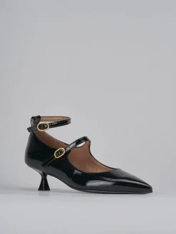 Décolleté tacco 5cm vernice nero