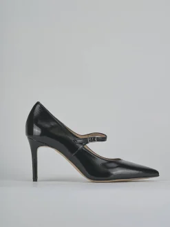 Décolleté tacco 7cm vernice nero