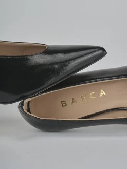 Décolleté tacco 5cm vernice nero