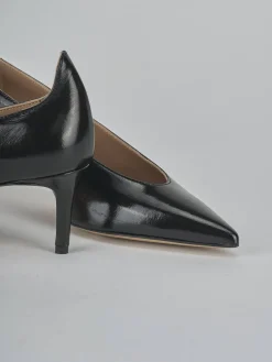 Décolleté tacco 5cm vernice nero