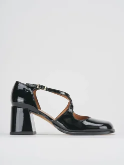 Décolleté tacco 8cm vernice nero