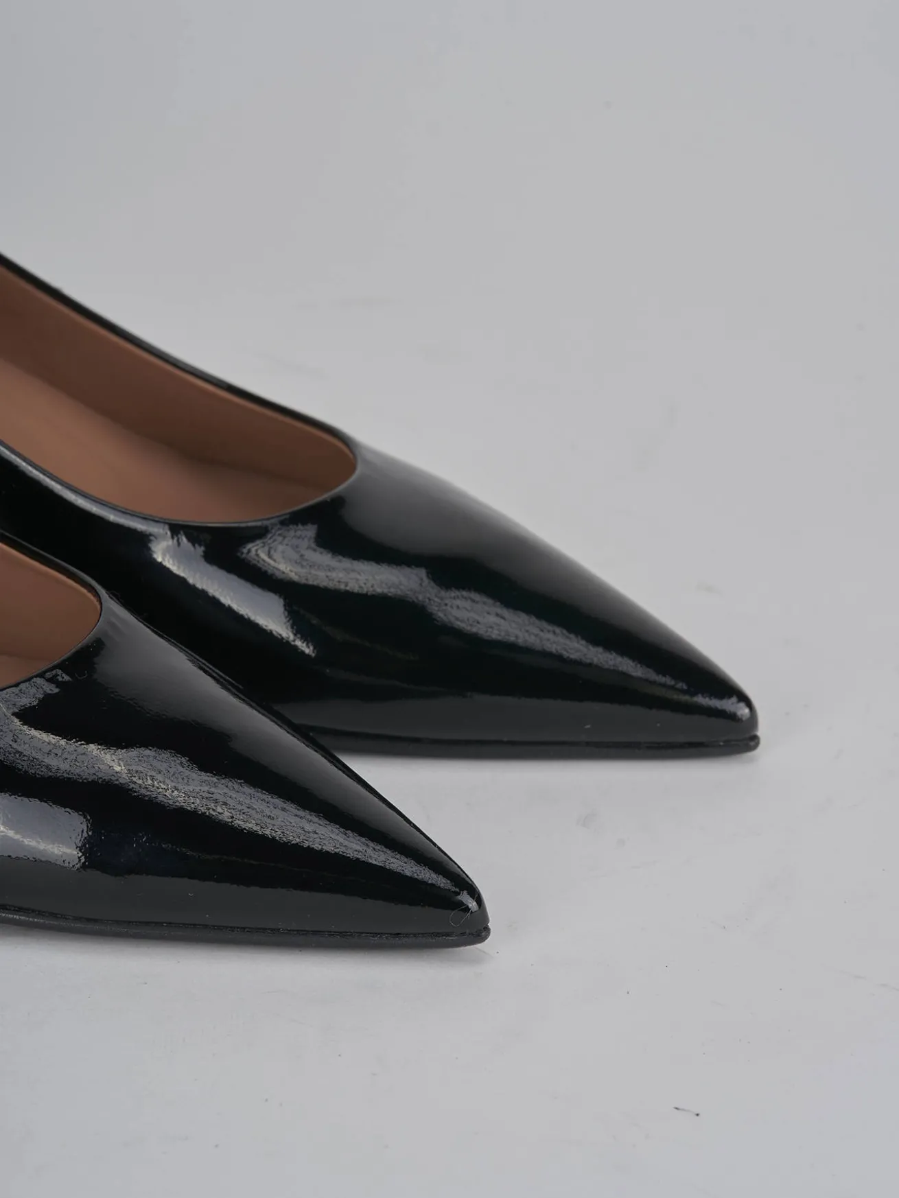 Décolleté tacco 5cm vernice nero