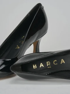 Décolleté tacco 7cm vernice nero