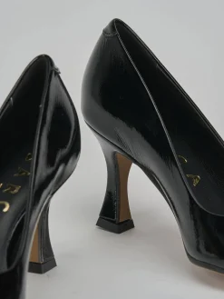 Décolleté tacco 7cm vernice nero