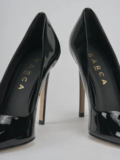 Décolleté tacco 10cm vernice nero