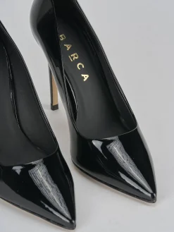 Décolleté tacco 10cm vernice nero