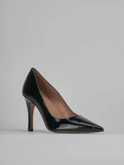 Décolleté tacco 9cm vernice nero