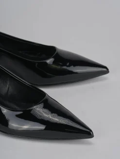 Décolleté tacco 4cm vernice nero